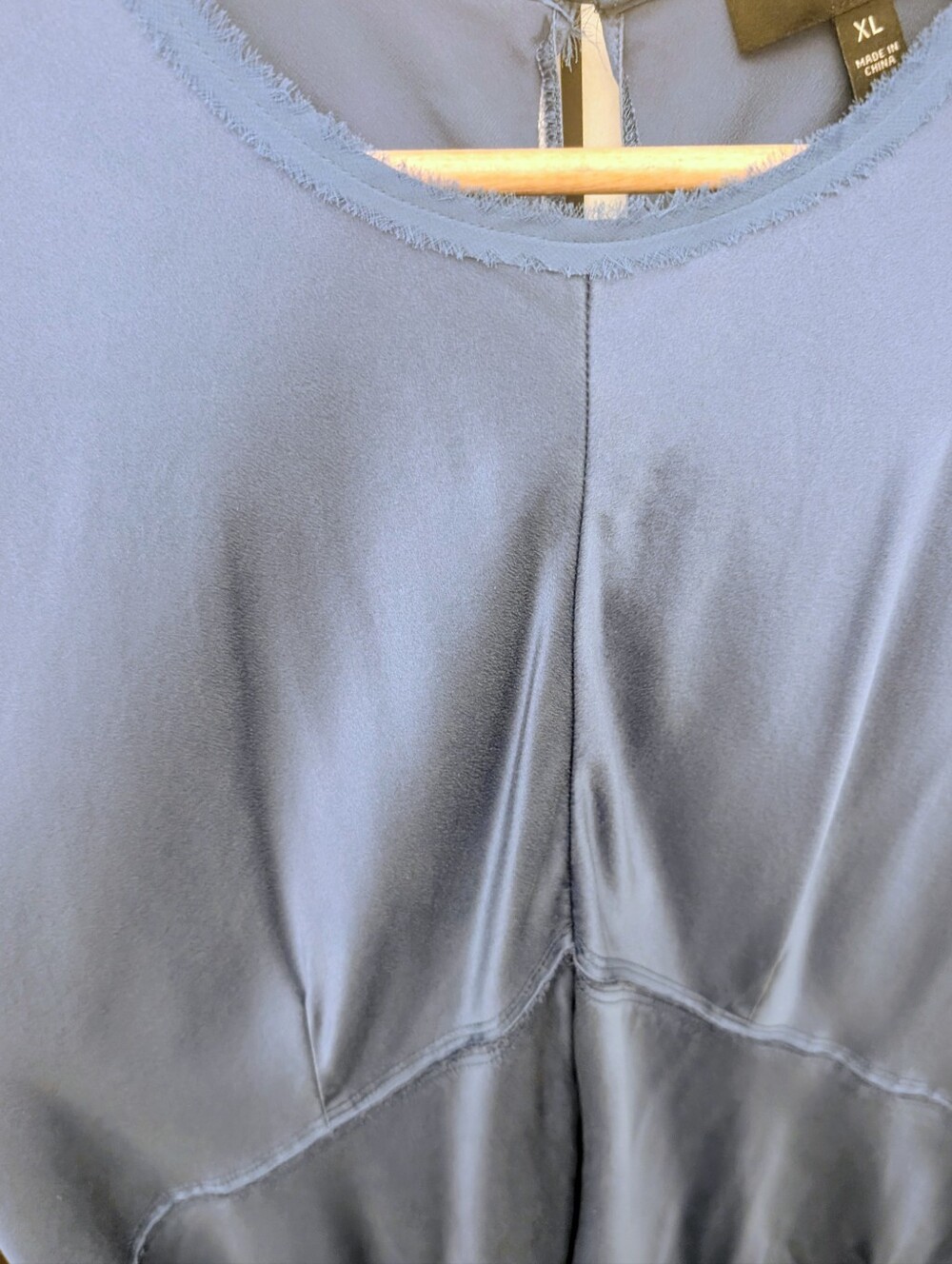 Banana Republic Satin Midi Dress in Blue - Picture 5 of 11
